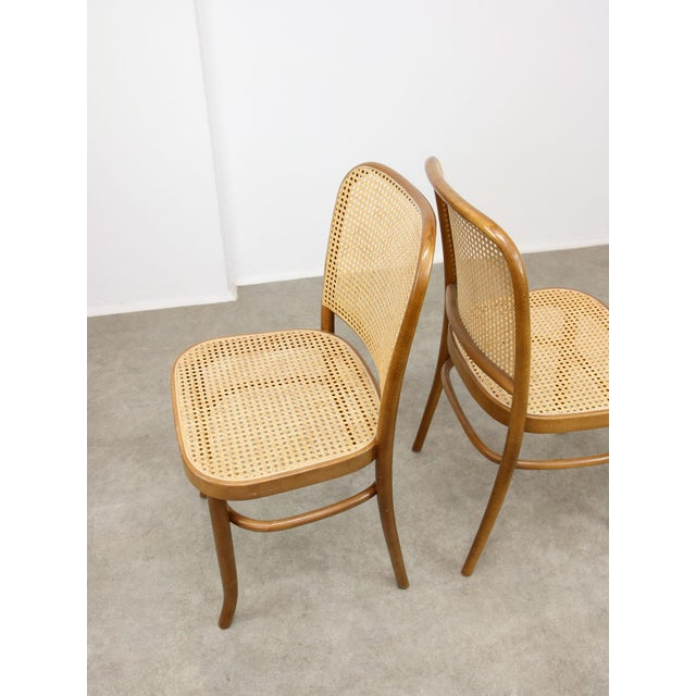 No. 811 Bentwood Chairs attributed to Michael Thonet, Set of 2 For Sale - Image 13 of 18