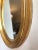 Wood French Louis Philippe-Style Giltwood Oval Wall Mirror For Sale - Image 7 of 12