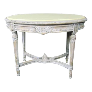 Louis XVI Oval Side Table