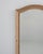 A simple yet elegant wall mirror featuring a wooden frame with natural patina that highlights its age and authenticity....