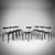 Chairs by Annick and Samuel Coriat for Artelano, France, 1987, Set of 8 For Sale - Image 10 of 11