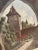 An beautiful Ernst Geissendorfer original hand-colored etching signed lower right and titled, Rothenburg Tauber...