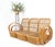 Wood New Upholstery Paul Frankl Rattan Living Room Tank Chair Set MINT! For Sale - Image 7 of 17