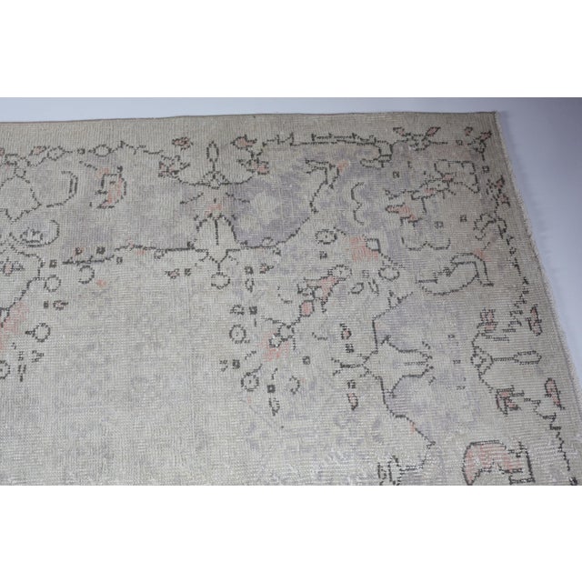 1970s Vintage Turkish Nomadic Kilim Rug - 7′1″ × 10′9″ For Sale - Image 10 of 15