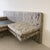 Gray Vintage 1980s Memphis Style Queen Platform Bed With Built-in Nightstands For Sale - Image 8 of 12