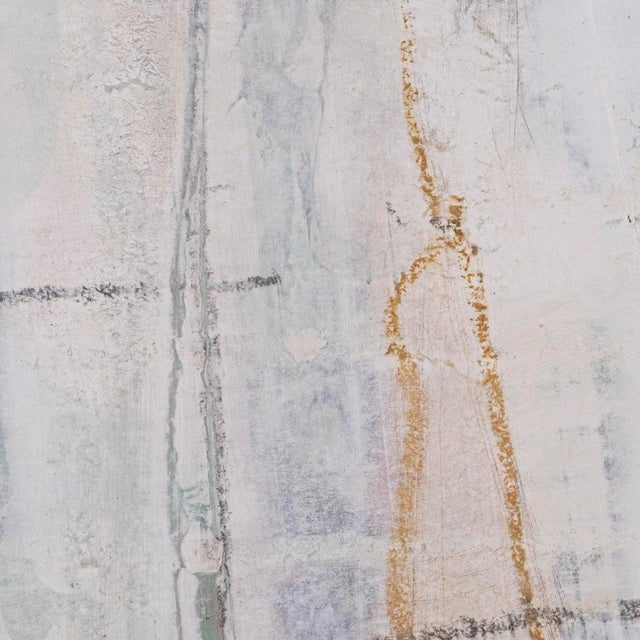 2020s "Janus.IX" Framed Contemporary Original Abstract Minimalist Mixed-Media Painting For Sale - Image 5 of 6