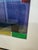 Isabel Wyatt Violet Blue Study Original Painting, Signed For Sale - Image 10 of 12