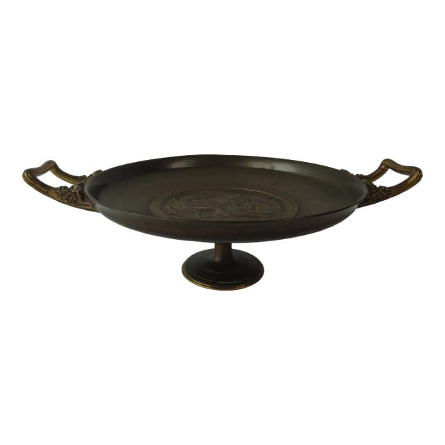 Tazza in Bronze Signed F. Barbedinne For Sale