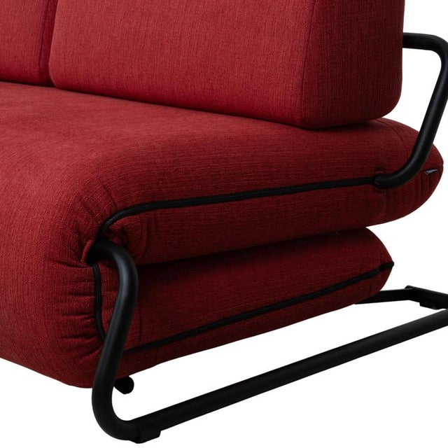 Freistil 164 Two-Seater Sofa in Red Fabric from Rolf Benz For Sale - Image 9 of 16