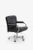 Ebony Frank Mariani Leather Desk Chair For Sale - Image 8 of 13