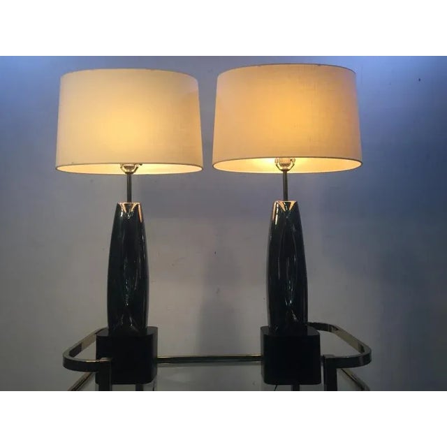 Laurel Lamp Company Modernist Chrome Sculptural Laurel Lamps - a Pair For Sale - Image 4 of 11