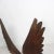 Vintage Carved Wood Eagle Bird Figurine, Man Cave Decor, Hawk Carving, Eagle Small Handmade Wooden Base Bird Sculpture For Sale - Image 10 of 10
