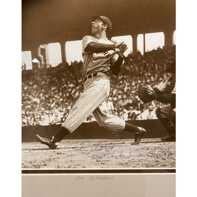 Signed Joe DiMaggio “The Yankee Clipper” Photograph – Circa 1941, Mark Reuben Gallery Baseball Memorabilia For Sale - Image 4 of 9