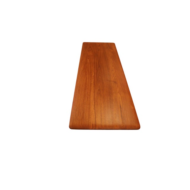 Mid-Century Modern FD 516 Coffee Table in Teak by Peter Hvidt & Orla Mølgaard-Nielsen for France & Søn / France & Daverkosen, 1950s For Sale - Image 3 of 18