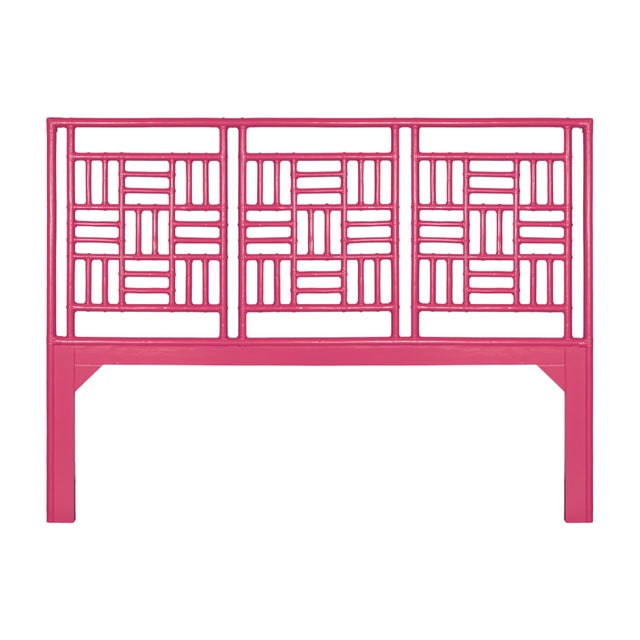 Not Yet Made - Made To Order Finn Platform Bed King - Pink For Sale - Image 5 of 12