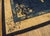 Special Aysimmetric Detail in a Chinoiserie Pattern a Navy Open Field Chinese Peking Rug For Sale In New York - Image 6 of 11