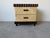Contemporary John Hutton for Donghia Scallop Mahogany & Rush Cane Nightstand For Sale - Image 3 of 12