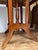 Wood Antique Marble and Wood Side Table For Sale - Image 7 of 8