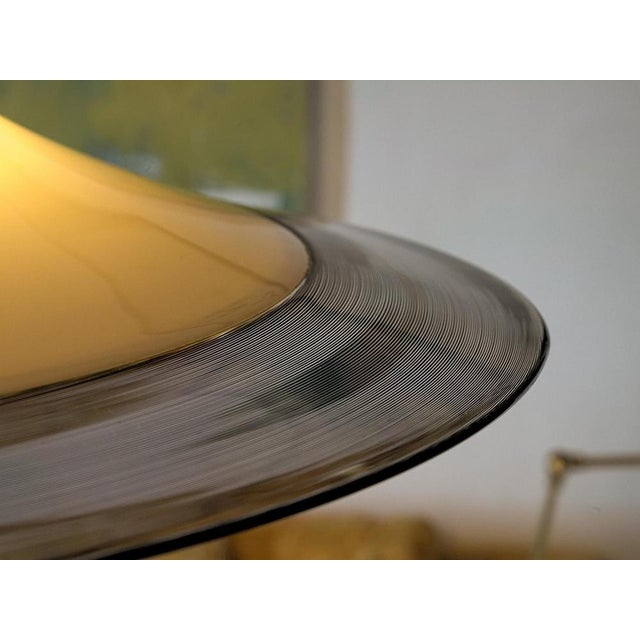 Opal Layered Amber Lamp by Lino Tagliapietra for Effetre, 1980s For Sale - Image 17 of 18