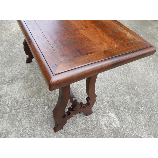 1960s Early Console in European Walnut / Spanish For Sale - Image 5 of 10