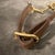A Vintage Hermes Brown Leather and Gold Plated Equestrian Bracelet For Sale - Image 6 of 12