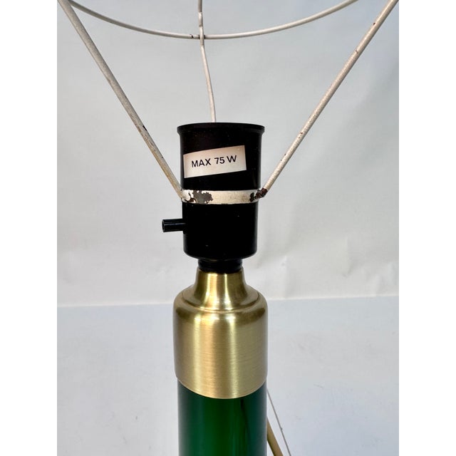 Early Edition of Model 302 Table Lamp in Glass by Gunnar Biilmann-Petersen for Le Klint & Holmegaard, Denmark, 1962 For Sale - Image 11 of 15