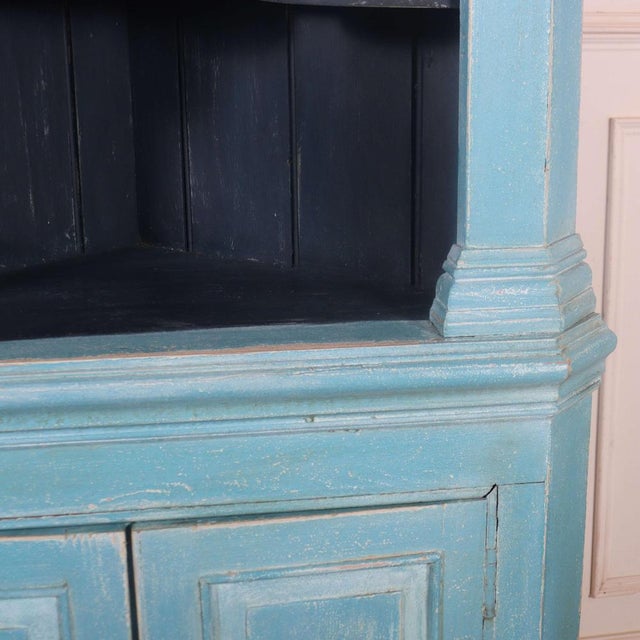 19th Century English Corner Cupboard For Sale - Image 5 of 10
