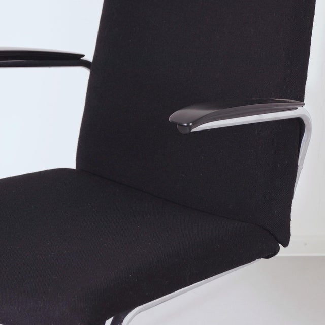 Model 3014 Tubular Chair with Armrests by Toon De Wit for De Wit, 1950s For Sale - Image 9 of 11