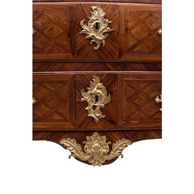 French Regency Marble Chest of Drawers, Italy, 19th Century For Sale - Image 4 of 12