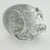 Mid 20th Century Murano Art Glass Strawberry Paperweight Sculpture With Controlled Bubbles For Sale - Image 5 of 8