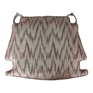 Vintage Custom Cushion Fits Louis XV Style Arm Chair For Sale