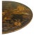 Early 20th Century Ebonized Gilt Chinoiserie Round Side Accent Pedestal Table For Sale - Image 5 of 12