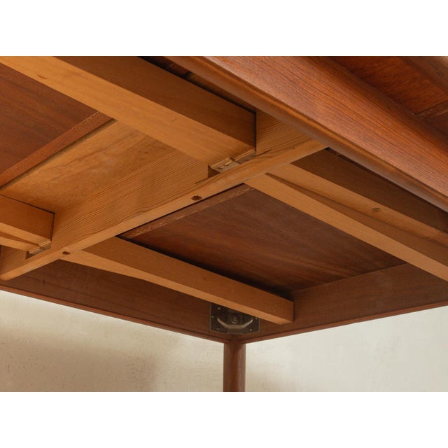Wood Dining Table by Poul Hundevad, 1960s For Sale - Image 7 of 9
