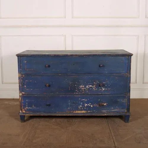 Austrian Painted Commode For Sale - Image 9 of 9