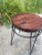 Wood Mid Century Modern Style Round Wood Side Table For Sale - Image 7 of 9