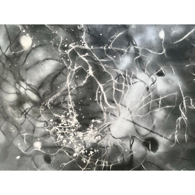 Abstract Cosmic Abstract Lithograph by Katherine For Sale - Image 3 of 5