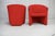 Set of Red Armchairs from Arflex, Italy, 1980 For Sale - Image 10 of 16