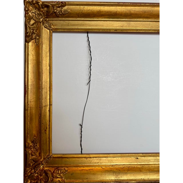 Traditional Antique Gold Frame For Sale - Image 3 of 9