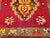 Early 20th Century Turkish Oushak Hand-Knotted Area Rug, , Red & Yellow, 2' x 2' For Sale - Image 4 of 7