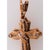 14Kt Yellow Gold Crucifix Cross Pendant with .50 Total Diamond Weight. 46.23mm Long. 23mm side and 9 mm thick. 4.46 grams...