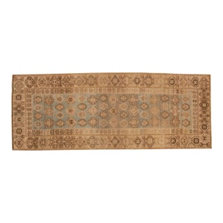 Vintage Fine Distressed Hamadan Rug Runner - 3'7" x 9'6" For Sale