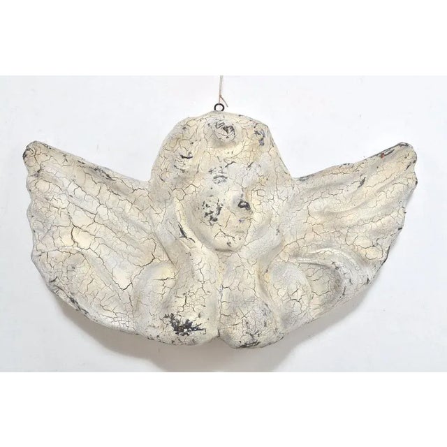 Large Paper Mache Angel, 1950s For Sale - Image 6 of 7