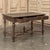 19th Century French Neoclassical Walnut Desk ~ Double Faced For Sale - Image 13 of 18