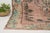 1970s Vintage Turkish Handmade Wool Cotton Pink Area Rug For Sale - Image 11 of 12