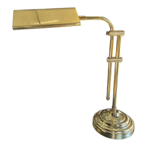 Vintage Gold Metal Extendable Desk Lamp Task Lighting
