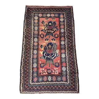 Hand Knotted Vintage Baluch Rug For Sale