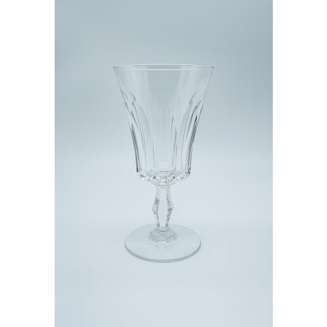 Baccarat Crystal Wine Glasses by Baccarat, 1950s, Set of 6 For Sale - Image 4 of 6