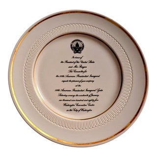 Reagan Presidential Inauguration Plate For Sale