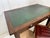 Oak Banker's Desk with Drawers, Leather Insert and Chair, 1955, Set of 2 For Sale - Image 16 of 16