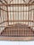 Vintage Mid Century Asian Bamboo Bird Cage For Sale - Image 10 of 12